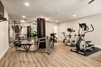 Fitness Studio at Parkview Terrace Apartments, Sherman Oaks, CA, 91423